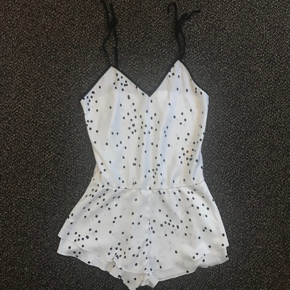 kate spade Other - Kate Spade Scattered Dot Romper